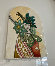 Load image into Gallery viewer, ‘Warrior Heart’ Original textile