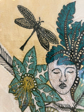 Load image into Gallery viewer, ‘Warrior Heart’ Original textile