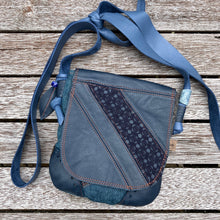 Load image into Gallery viewer, MEDIUM SATCHEL - blue