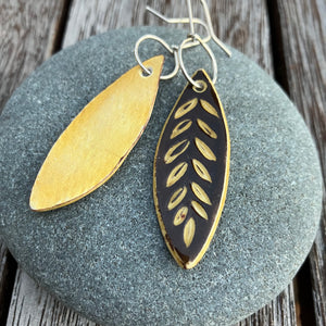 Carved honey leaf