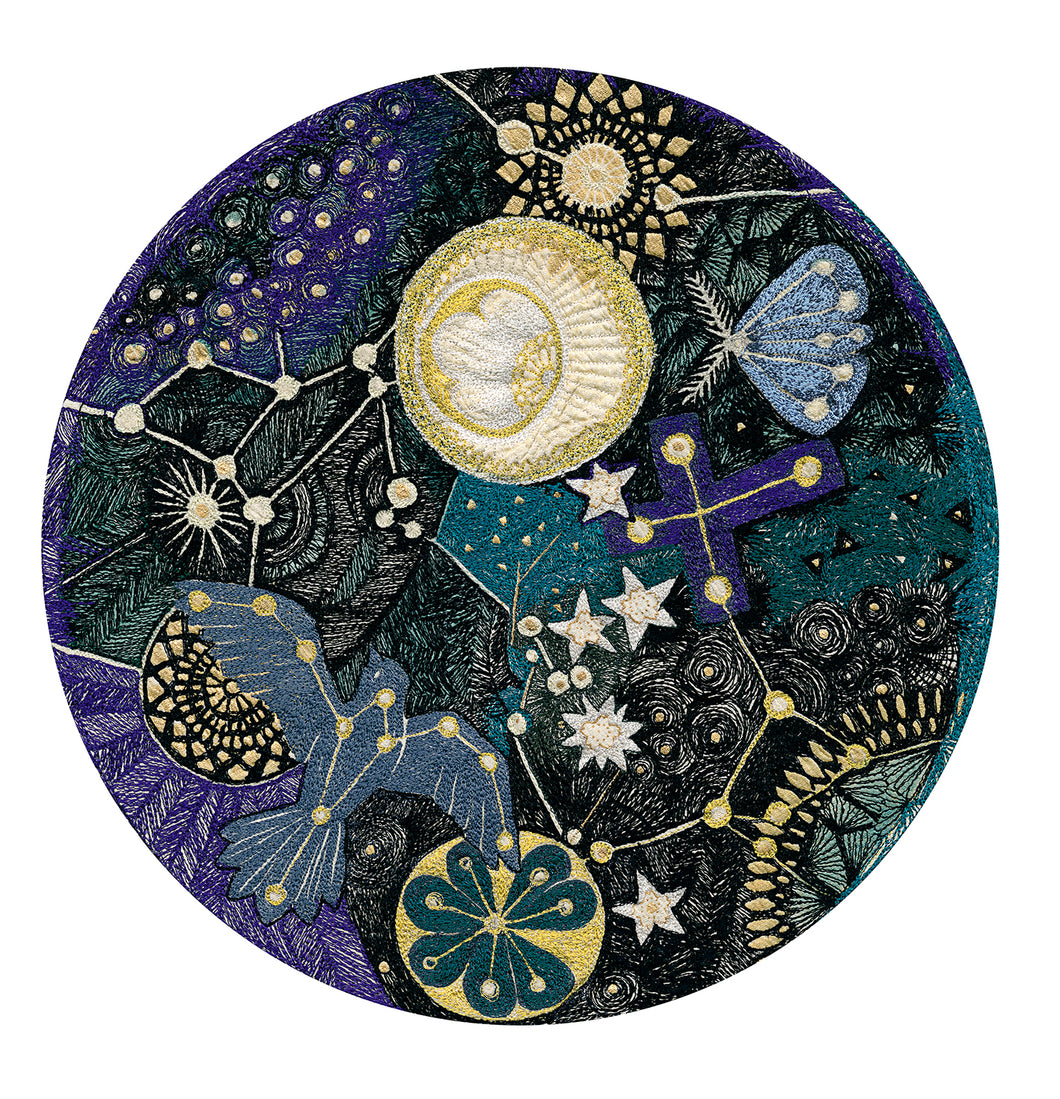 ’NIGHT GARDEN’ print