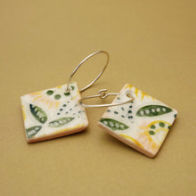 Load image into Gallery viewer, Square Disc Earrings