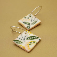 Load image into Gallery viewer, Square Disc Earrings