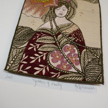 Load image into Gallery viewer, “GODDESS OF PURITY” Original Textile